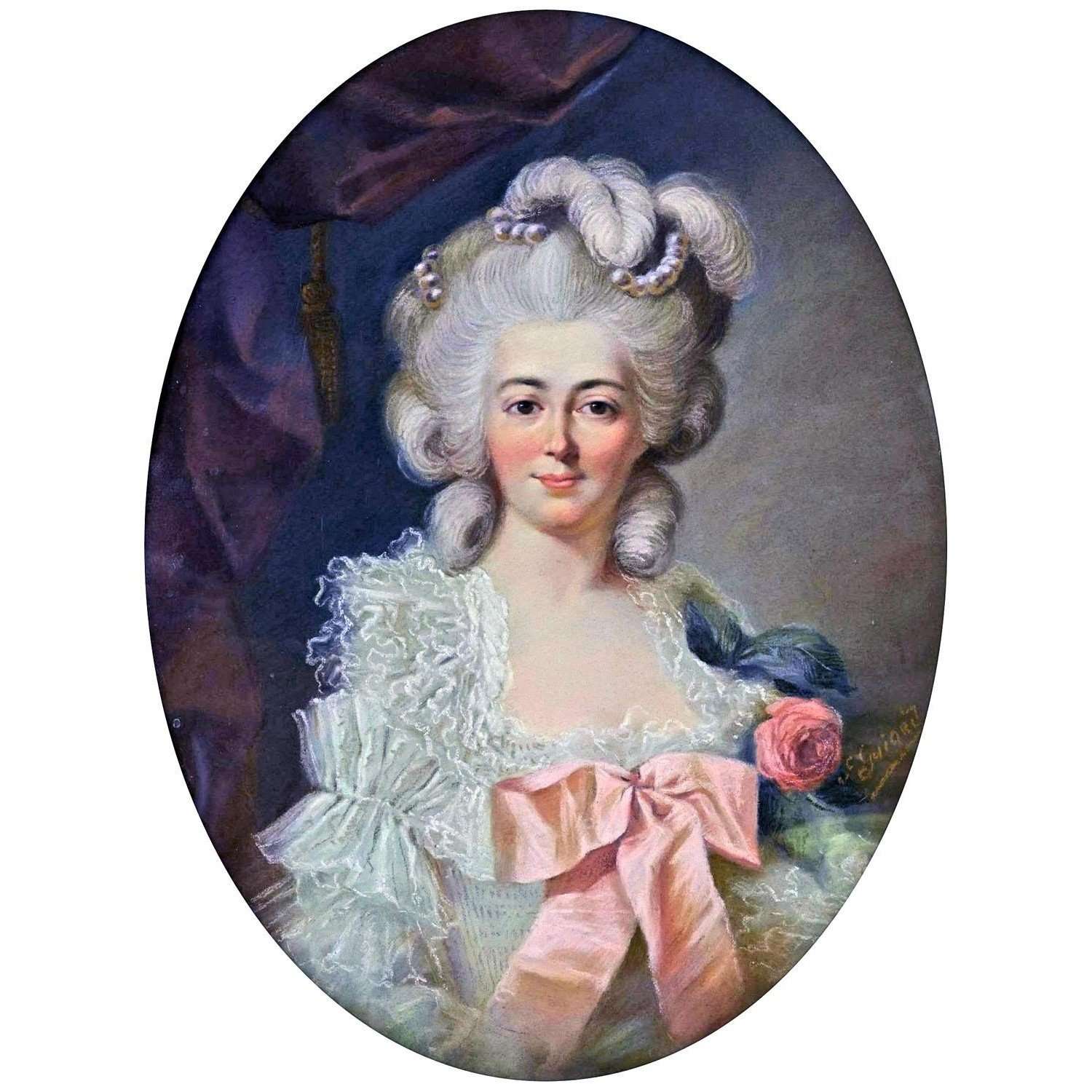  -Adelaide Labille-Guiard. Helena Massalska. 1779. Muzeum Narodowe, Warszawa