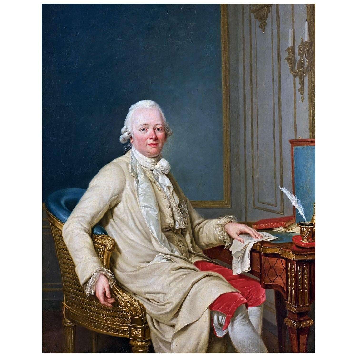  -Adelaide Labille-Guiard. ?tienne-Fran?ois de Choiseul. 1786. Waddesdon Manor