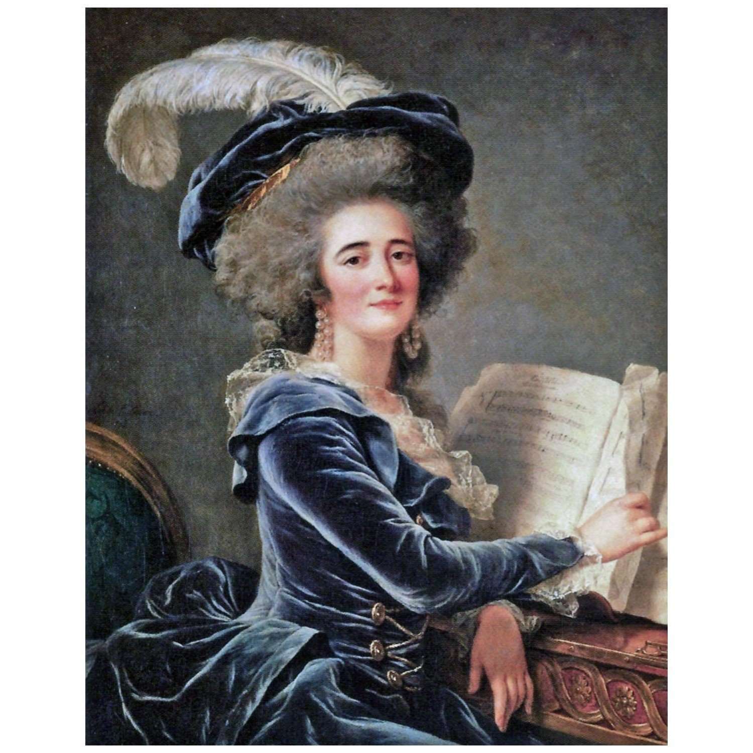  -Adelaide Labille-Guiard. La Comtesse de Selve. 1787. Private collection
