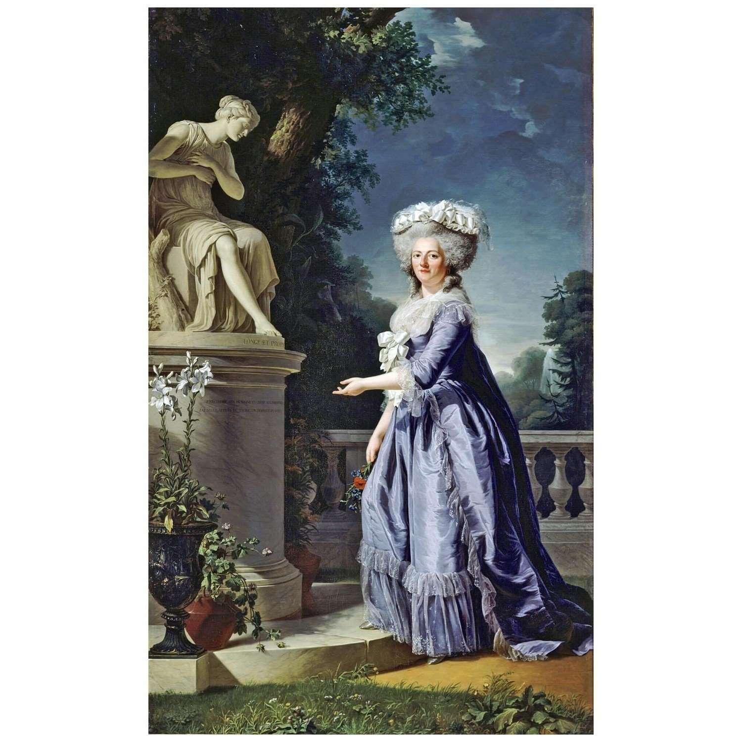 -Adelaide Labille-Guiard. Madame Victoire de France. 1788. Chateau de Versailles