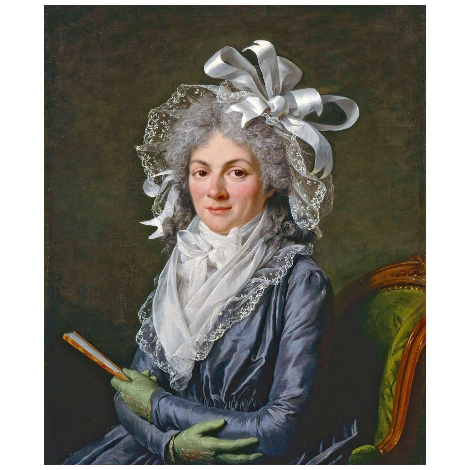  -Adelaide Labille-Guiard. Madame de Genlis. 1790. LACMA, Los Angeles