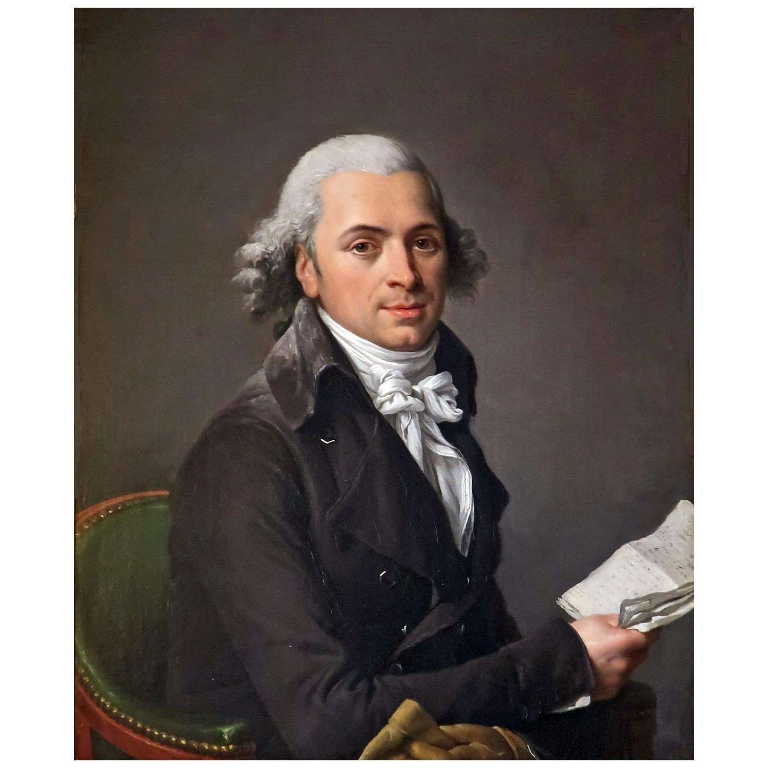  -Adelaide Labille-Guiard. Monsieur Meunier. 1798. Honolulu Museum of Art