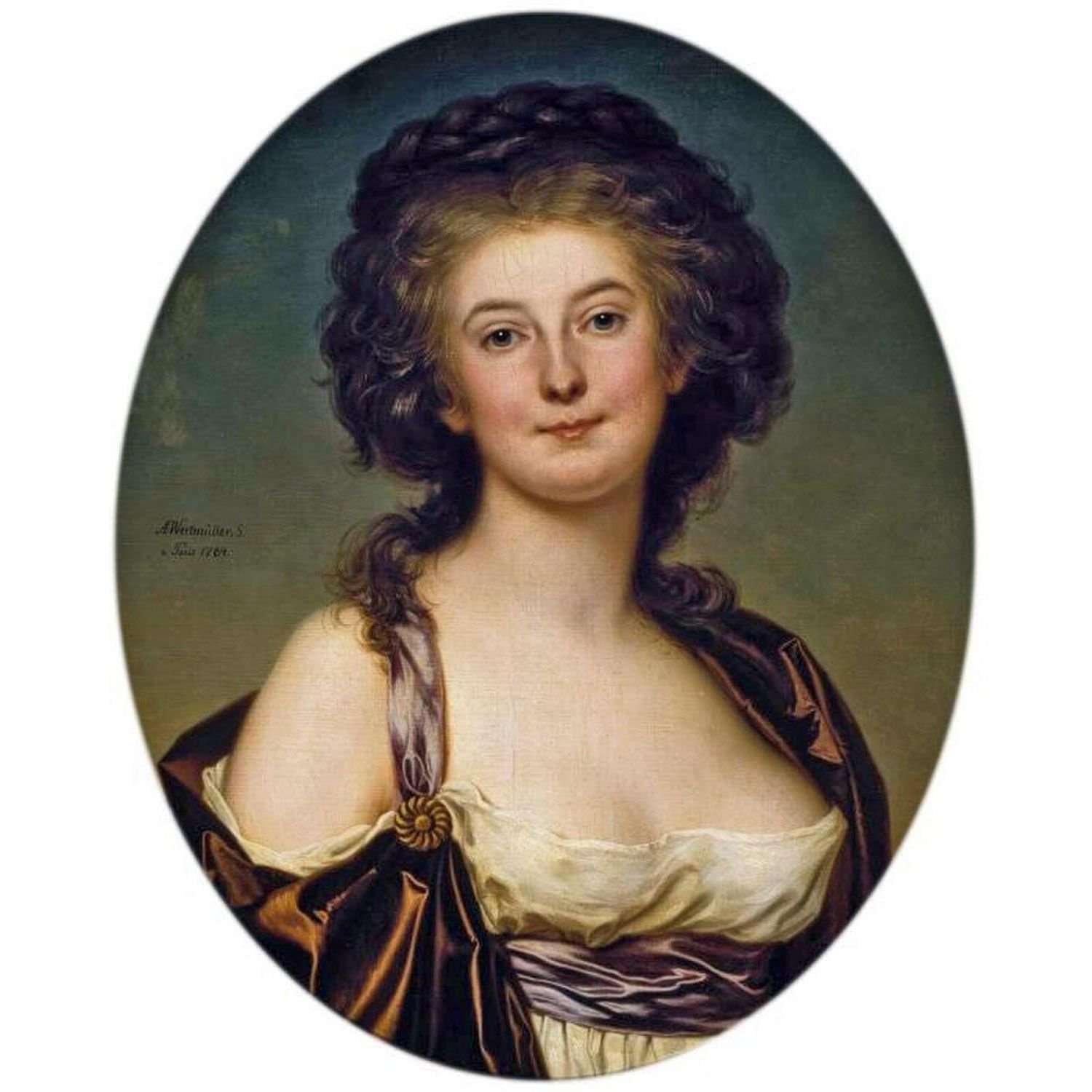  Adolf Wertmuller. Charlotte Eckerman. 1784. Kansallisgalleria Helsinki