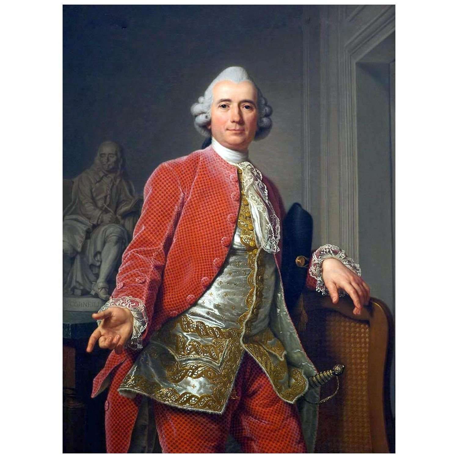  Adolf Wertmuller. Jean-Jacques Caffieri. 1784. Museum of Fine Arts Boston
