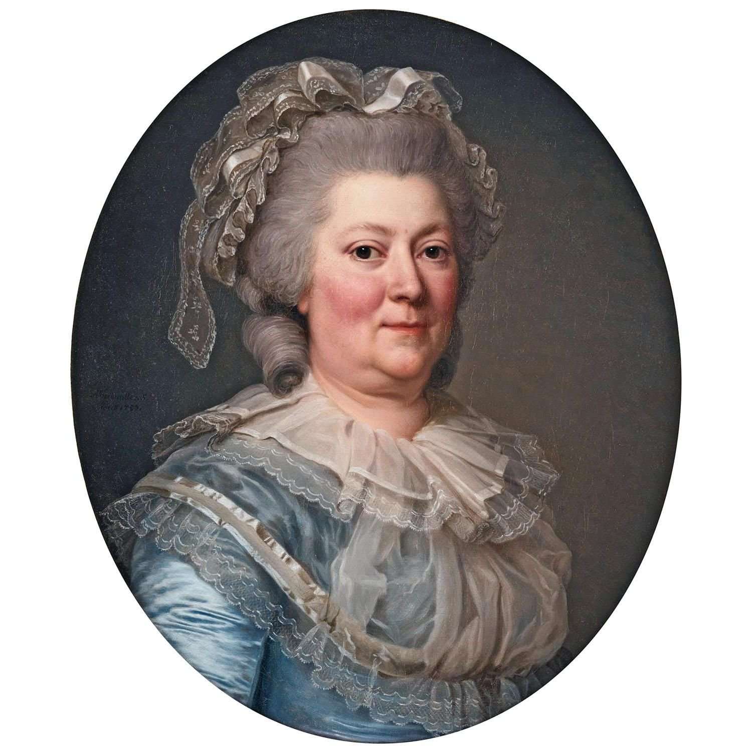  Adolf Wertmuller. Marie-Anne-Louise Gen?t. 1785. Private collection