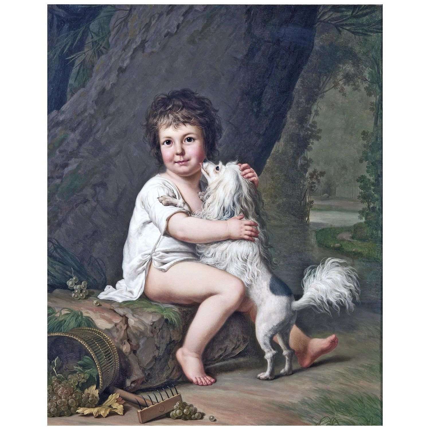  Adolf Wertmuller. Young Henri Bertholet-Campan. 1786. Nationalmuseum Stockholm
