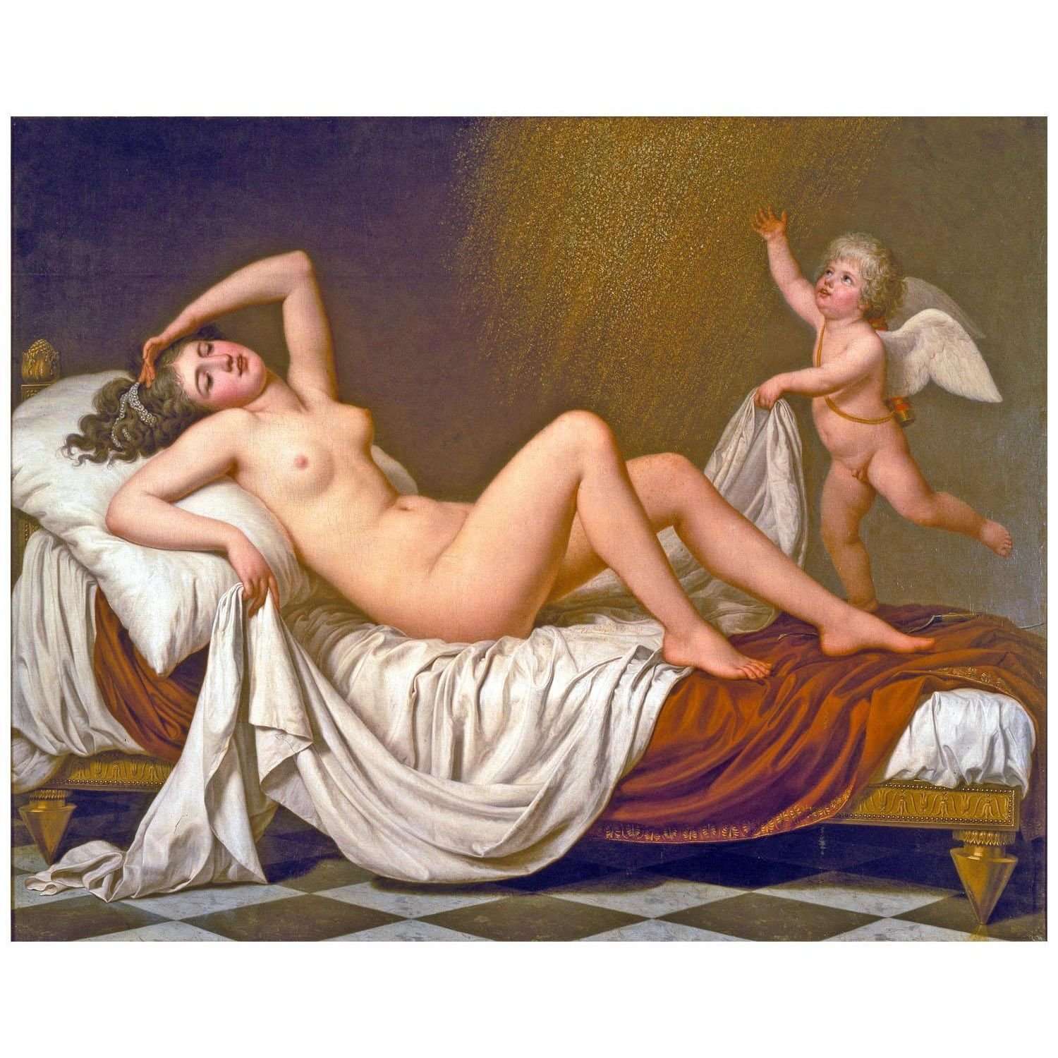  Adolf Wertmuller. Danae. 1787. Nationalmuseum Stockholm