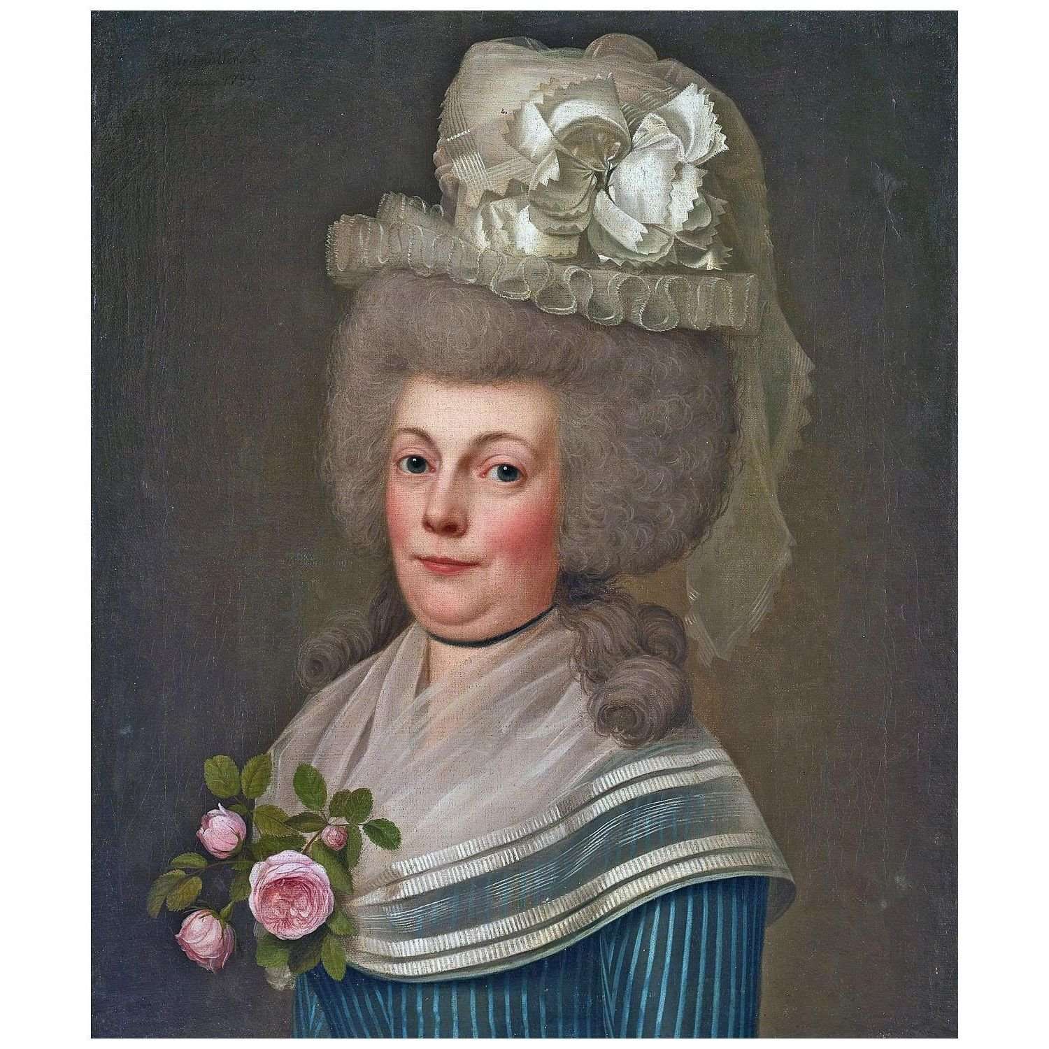  Adolf Wertmuller. Elisabeth Forster. 1789. MBA de Bordeaux