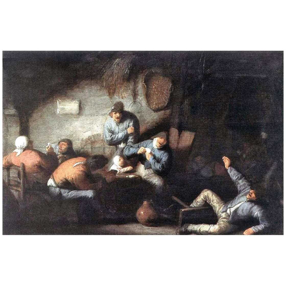   Adriaen van Ostade. Inn Scene. 1635. Museum voor schone kunsten Antwerpen