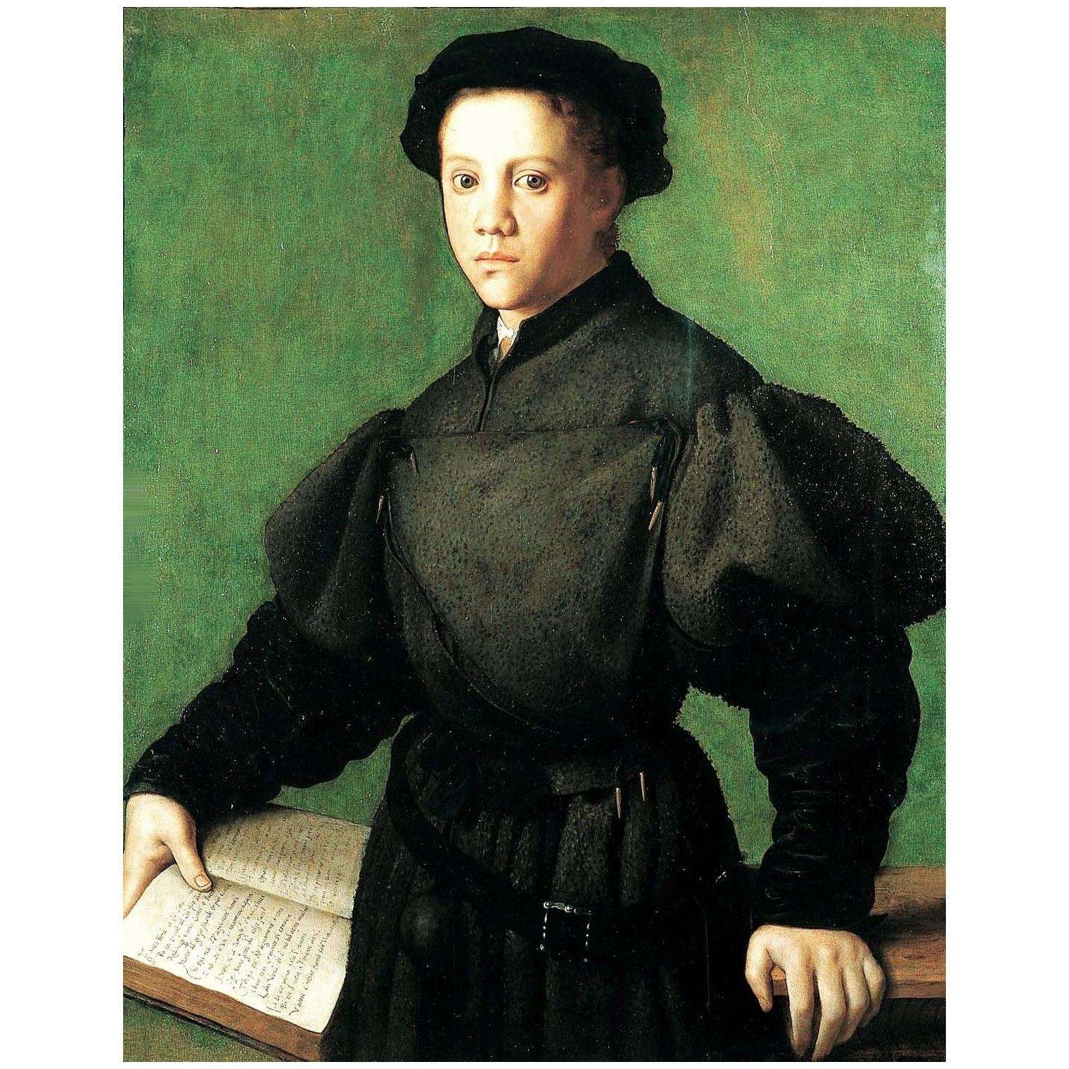  Agnolo Bronzino. Ritratto di Lorenzo Lenzi. 1527-1528. Castello Sforzesco Milano