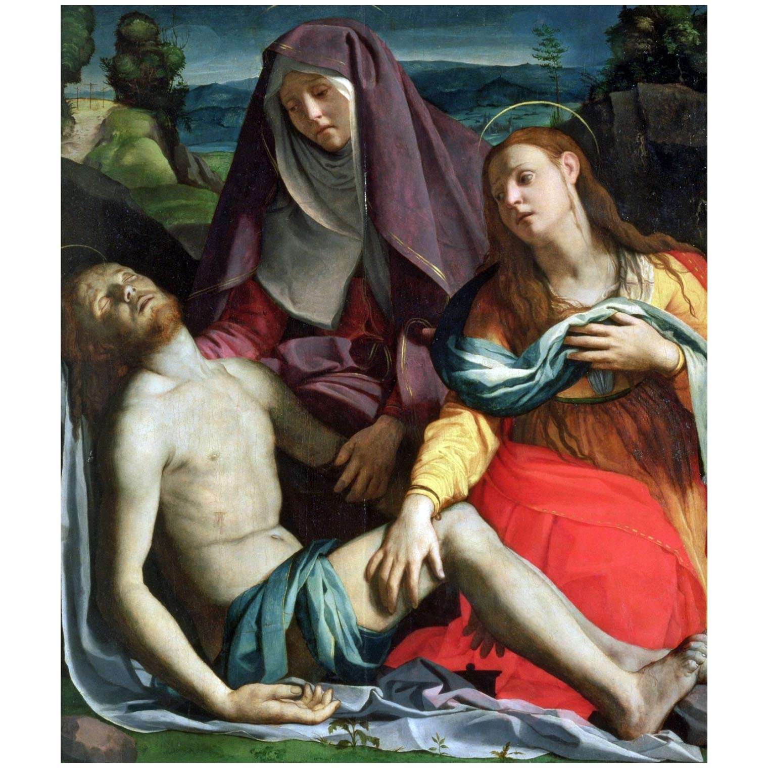  Agnolo Bronzino. Pieta. 1530. Uffizi Venezia