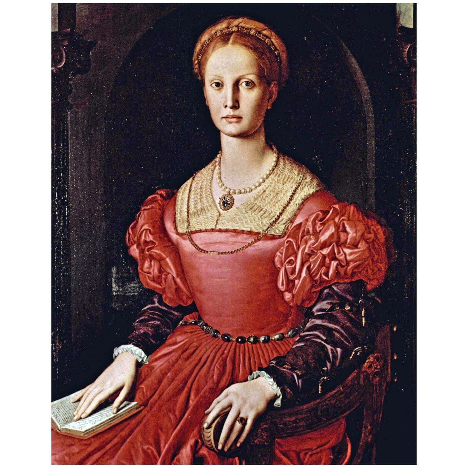  Agnolo Bronzino. Lucrezia Panciatichi. 1540. Uffici Venezia