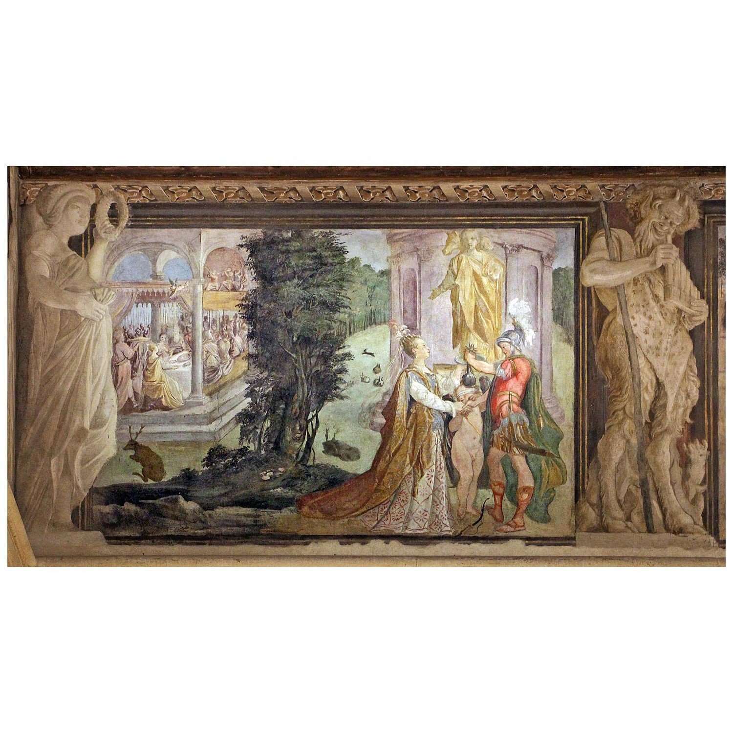  Agostino Carraccj. Storia di Giasone e Medea. 1584. Palazzo Fava Bologna