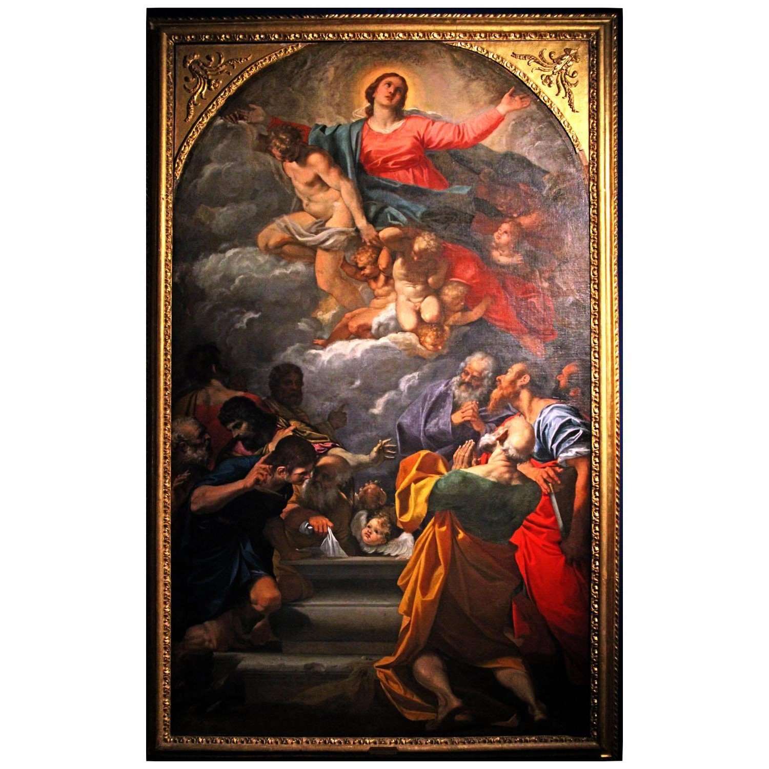  Agostino Carraccj. Assunzione della Vergine. 1592. Pinacoteca Nazionale di Bologna