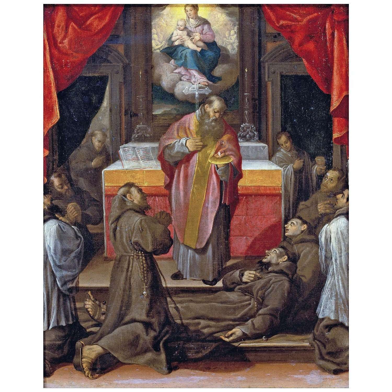  Agostino Carraccj. Ultima Comunione San Francesco. 1596. Dulwich Picture Gallery London