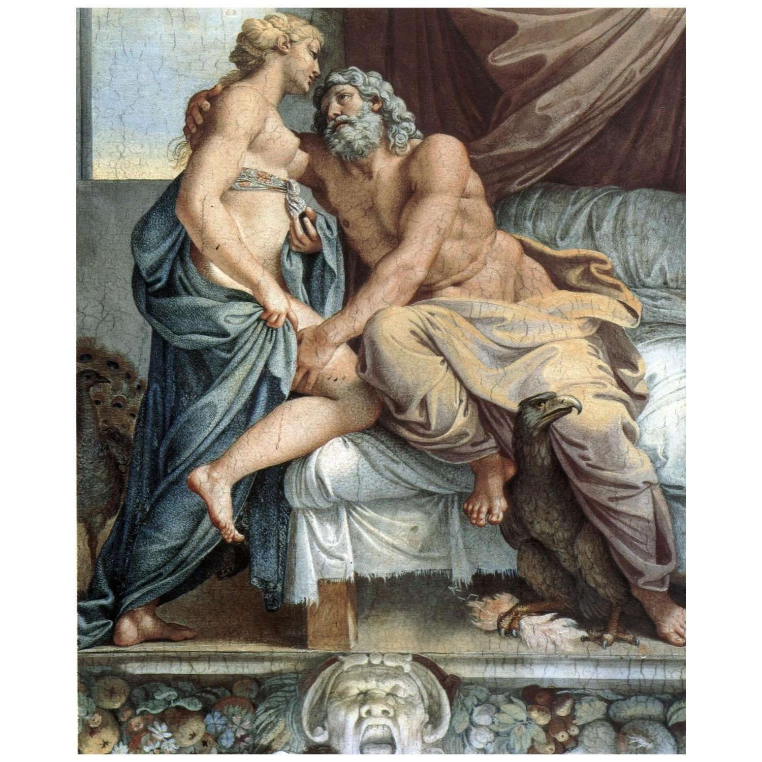  Agostino Carraccj. Giove e Giunone. 1597. Palazzo Farnese Roma