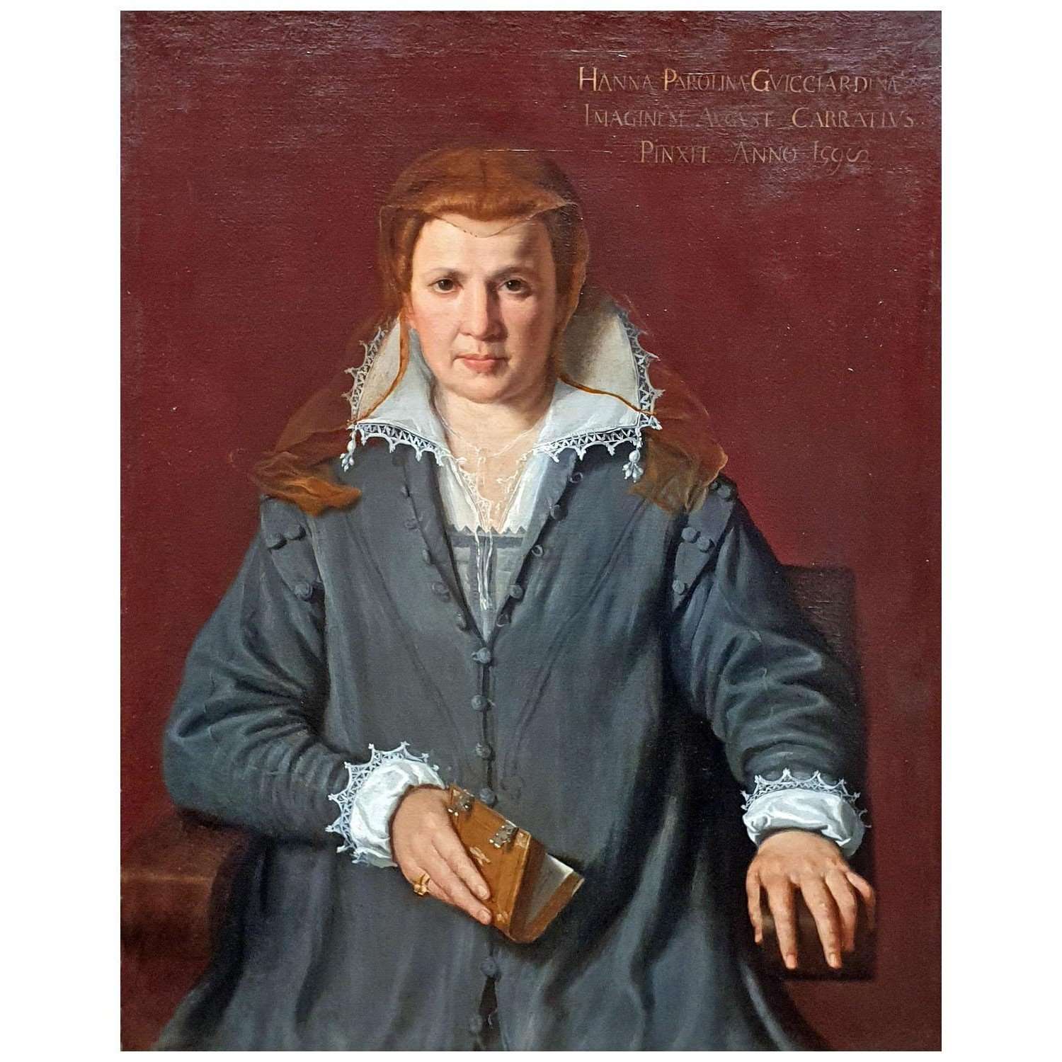  Agostino Carraccj. Anna Parolini Guicciardini. 1598. Gemaldegalerie Berlin