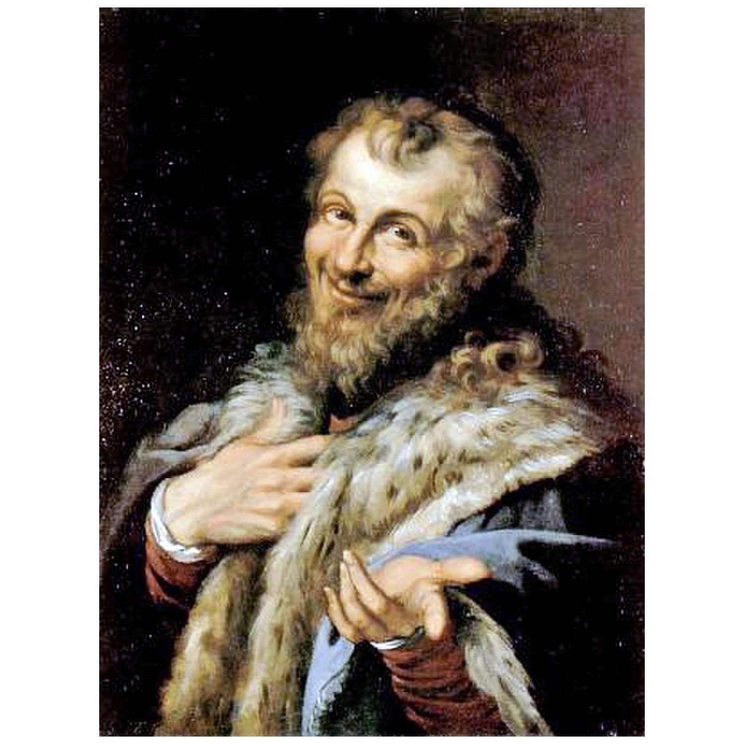  Agostino Carraccj. Democritus. 1598. Museo di Capodimonte Napoli