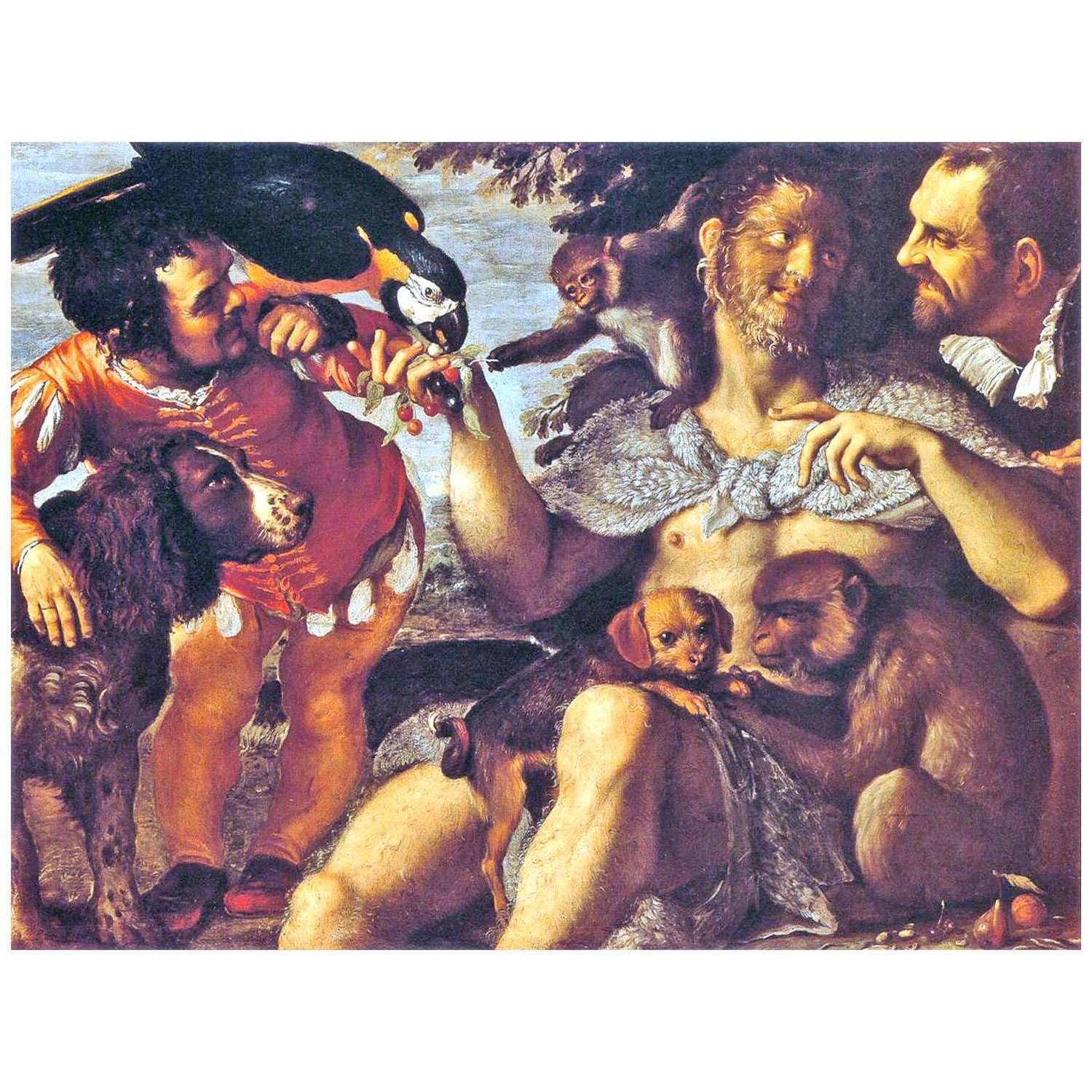  Agostino Carraccj. Arrigo peloso. 1598. Museo di Capodimonte Napoli