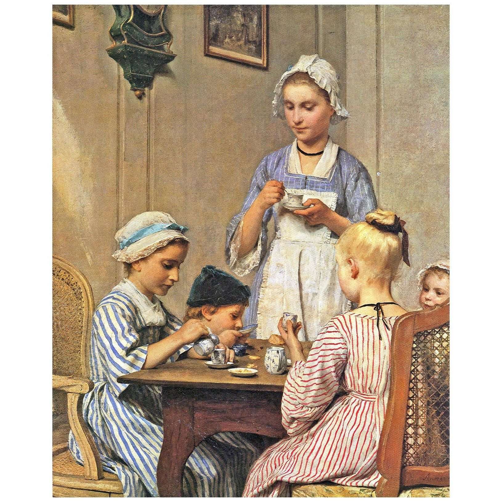  Albert Anker. Kinderfr?hst?ck. 1879. Kunstmuseum Basel