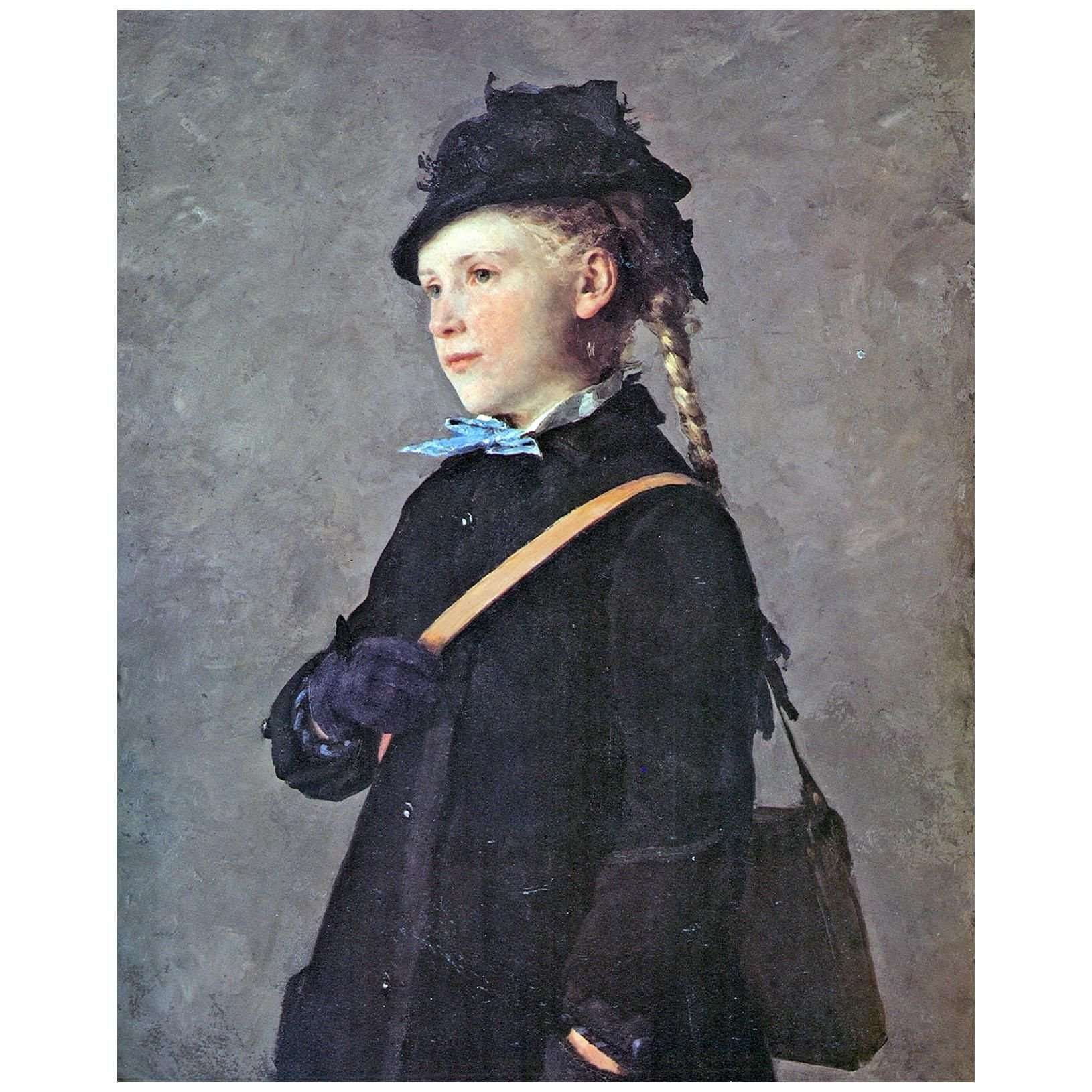  Albert Anker. Bildnis Marie Anker. 1881. Kunstmuseum Bern