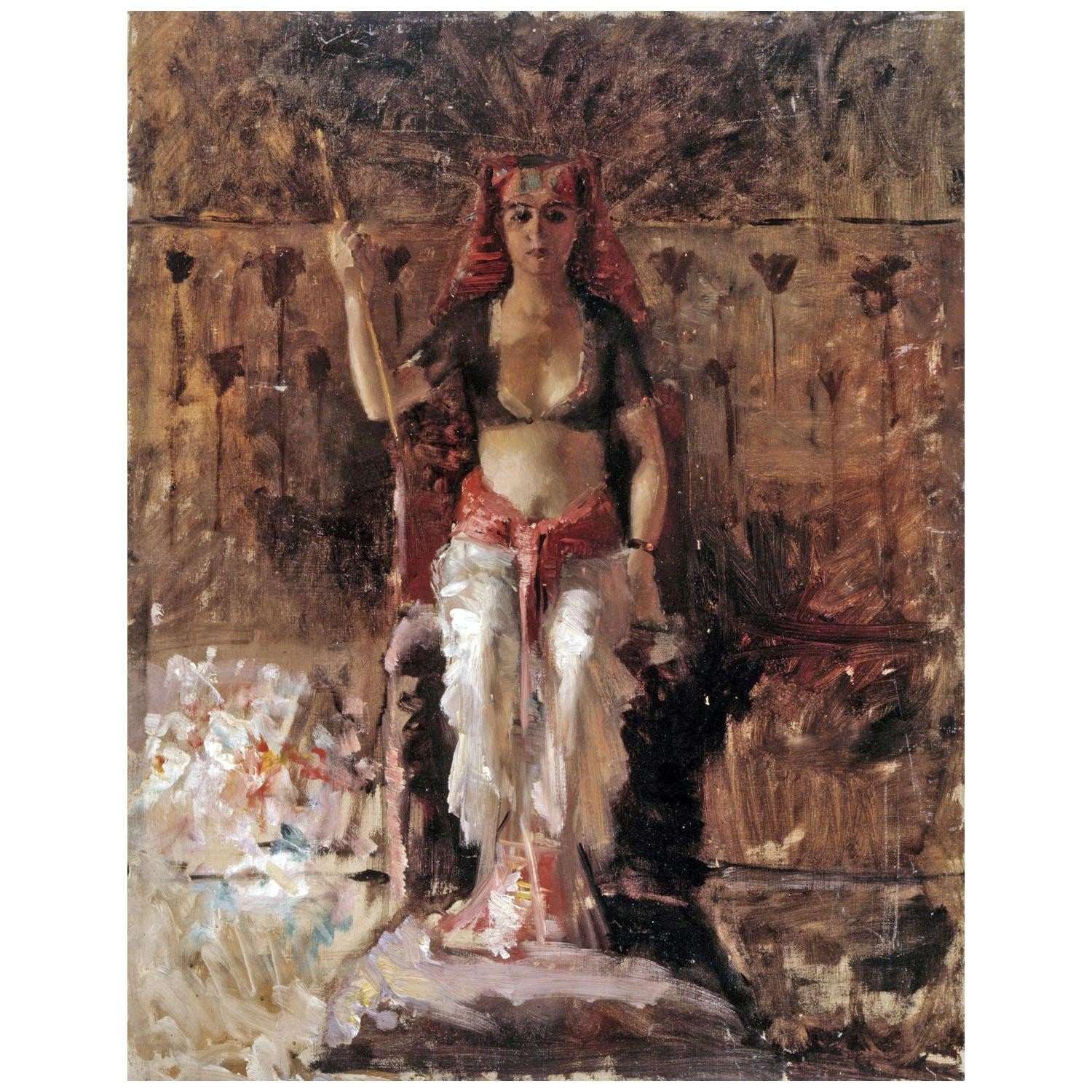  Albert Edelfelt. The Egyptian Queen. 1878. Finnish National Gallery Helsinki