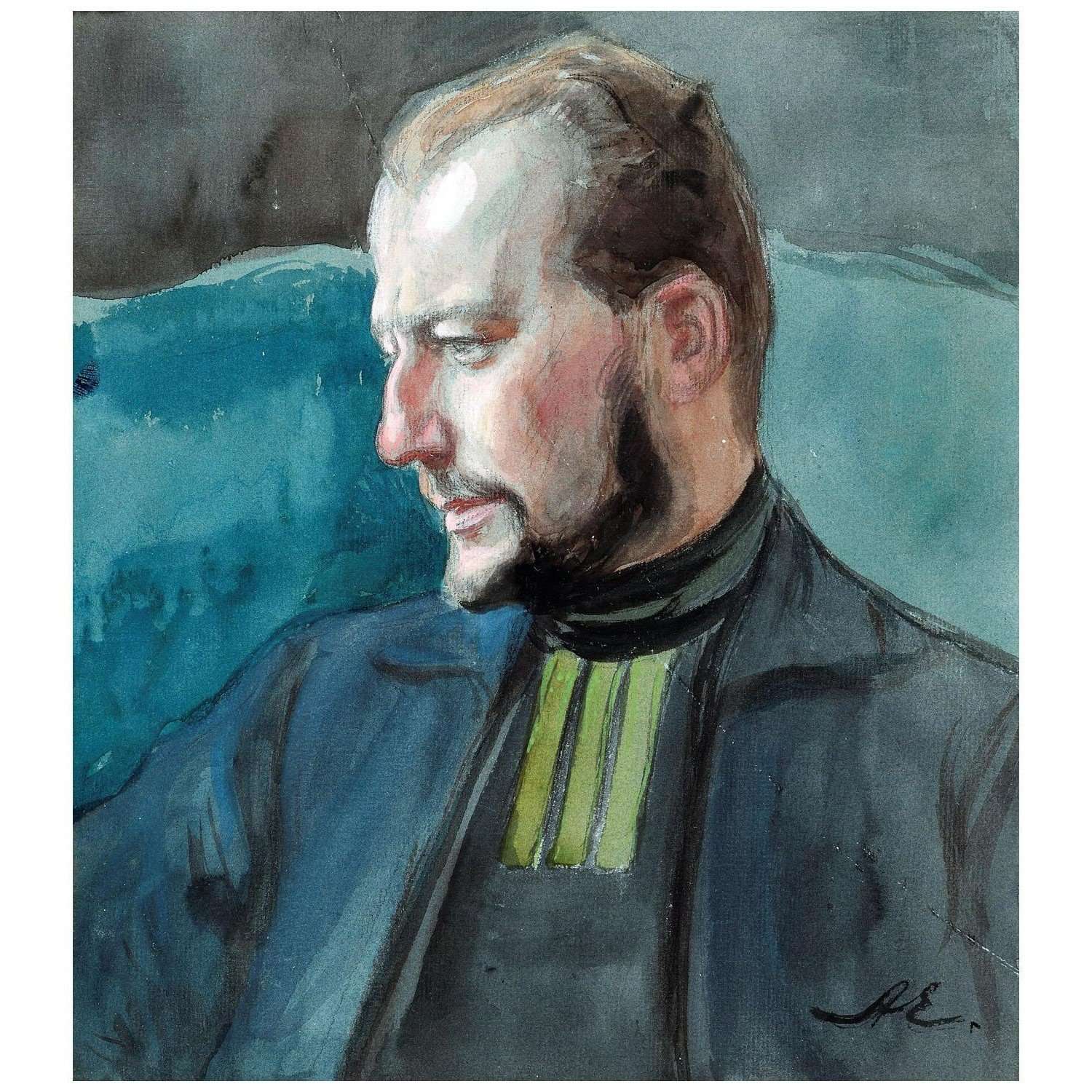  Albert Edelfelt. Werner von Hausen. 1902. Serlachius Museum, Mantta Vilppula