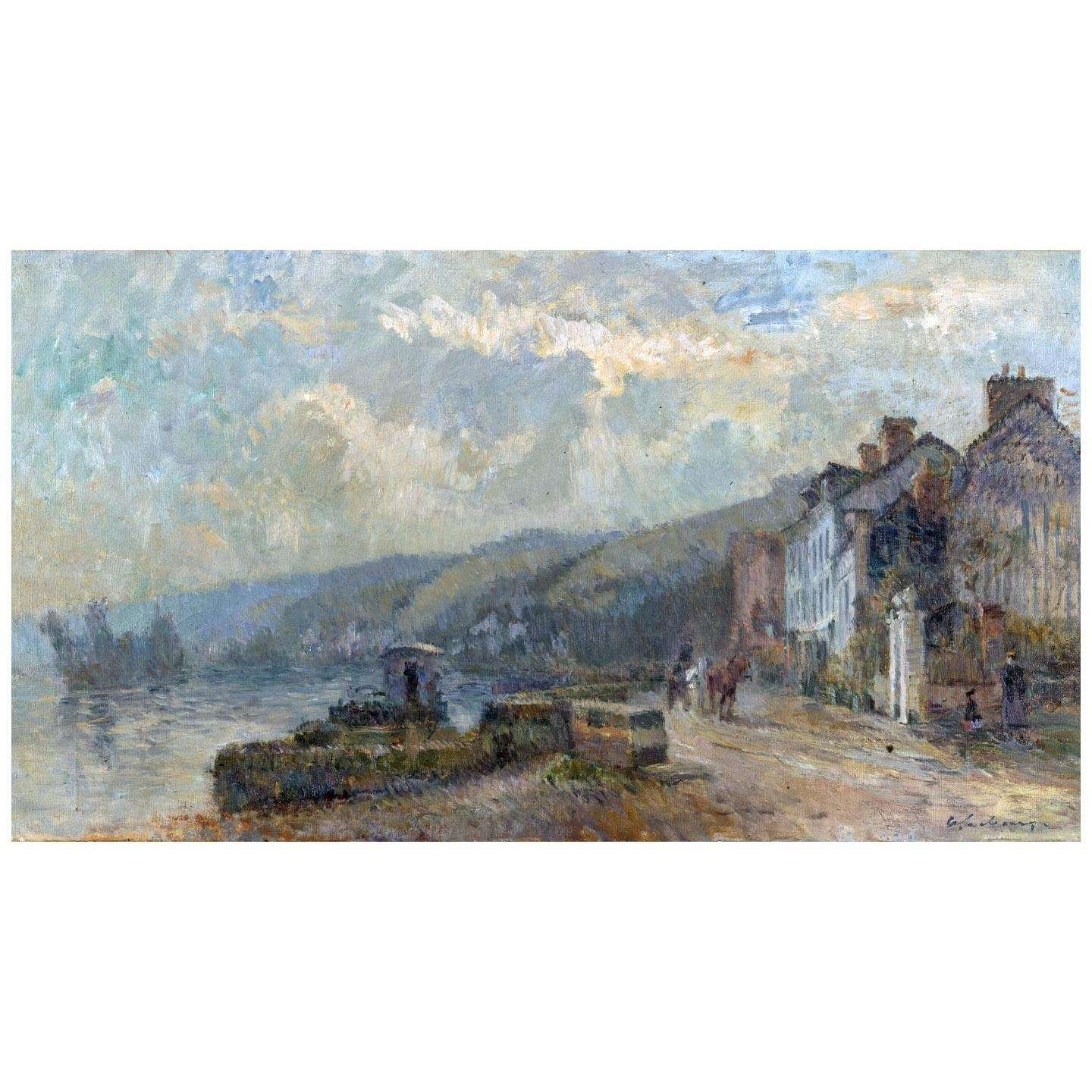  Albert Lebourg. Temps de pluie. 1901. MBA de la ville de Paris