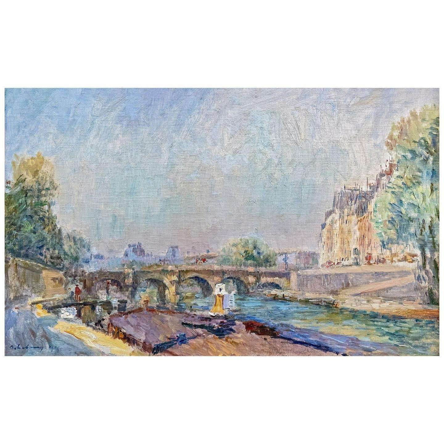  Albert Lebourg. Le Pont Neuf et la Seine. 1905. Fondation Bemberg Toulouse