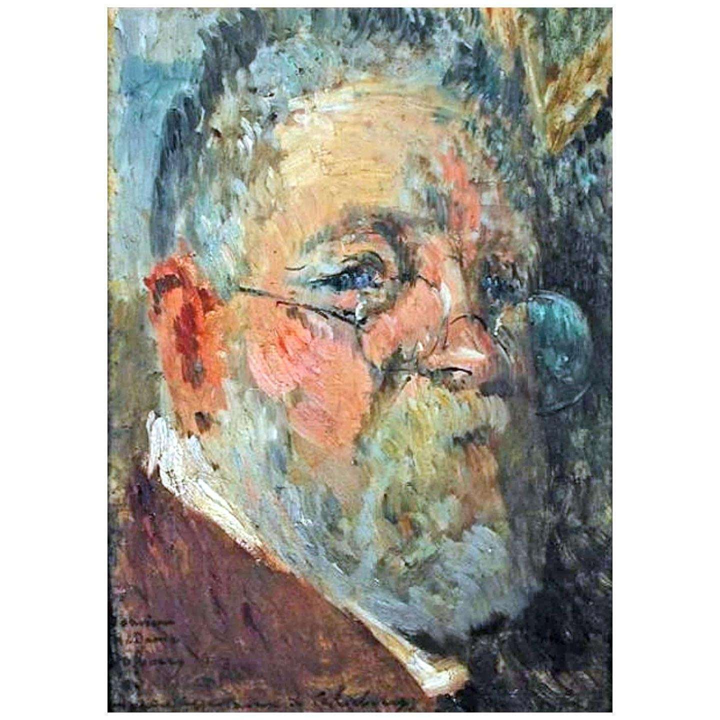  Albert Lebourg. Autoportrait. 1920. Musee des Beaux-Arts de Rouen