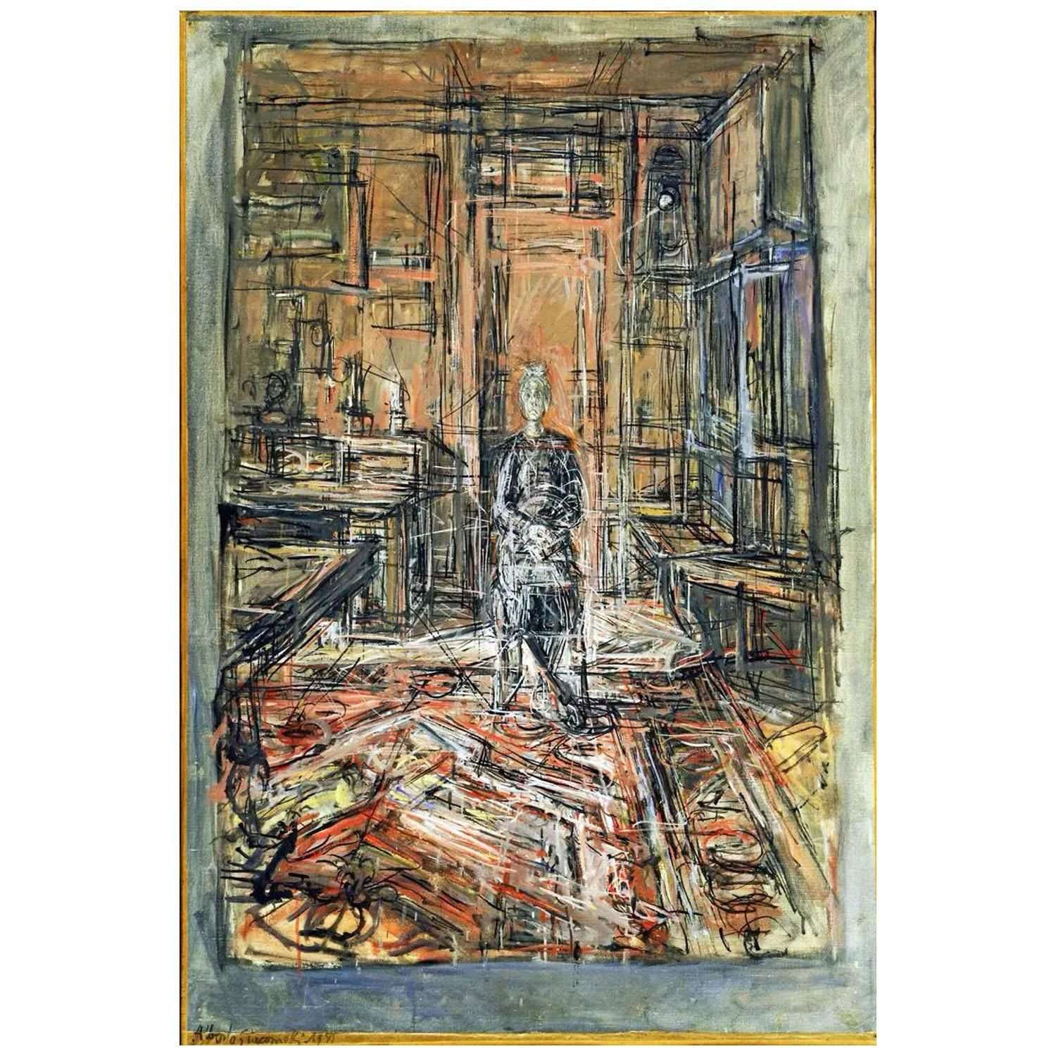  Alberto Giacometti. Portrait of Artists Mother. 1950. MoMA NY