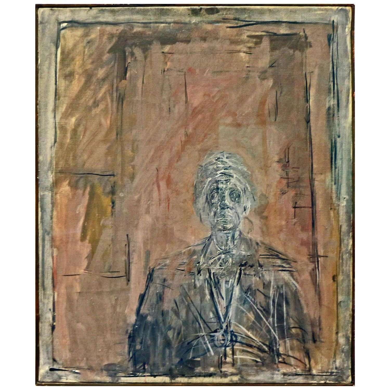  Alberto Giacometti. Portrait of the Artists Mother. 1958. Kunsthaus Zurich