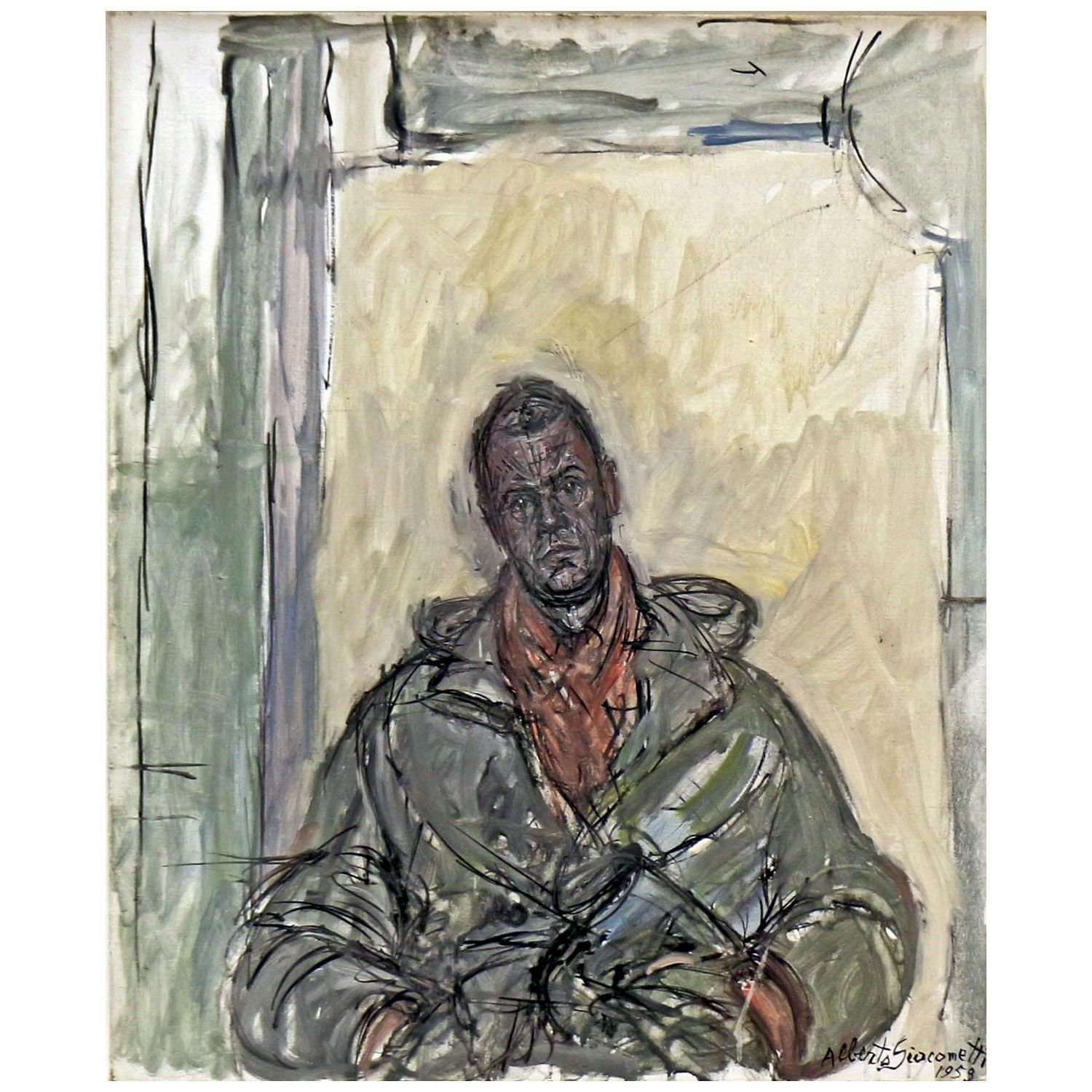 Alberto Giacometti. Ernst Scheidegger. 1959. Kunsthaus Zurich