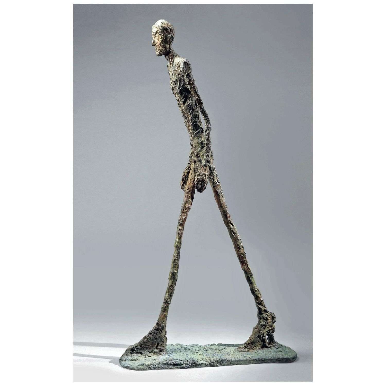  Alberto Giacometti. Walking Man II. 1960. Art Institute of Chicago