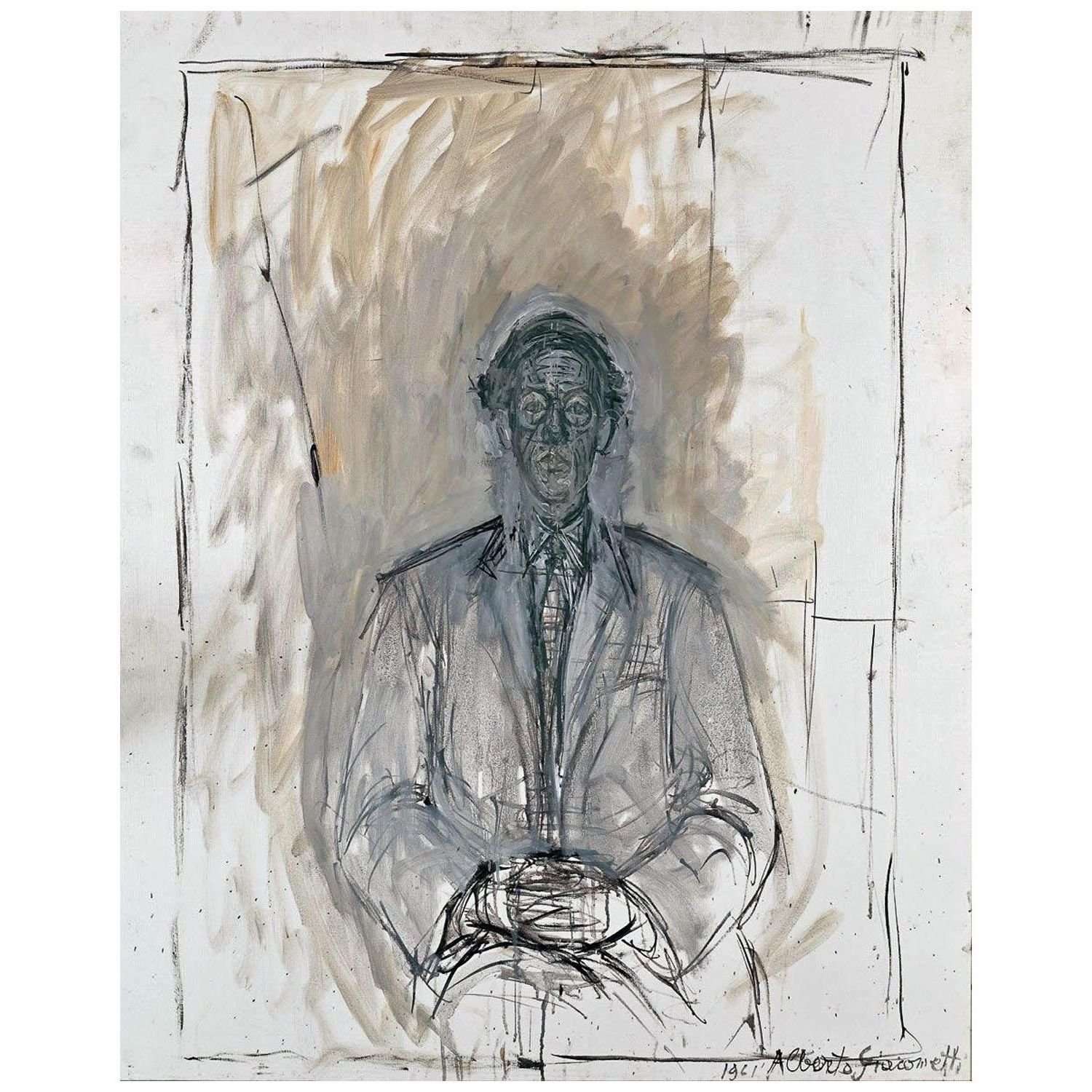  Alberto Giacometti. Isaku Yanaihara. 1961. Foundation Beyeler Basel