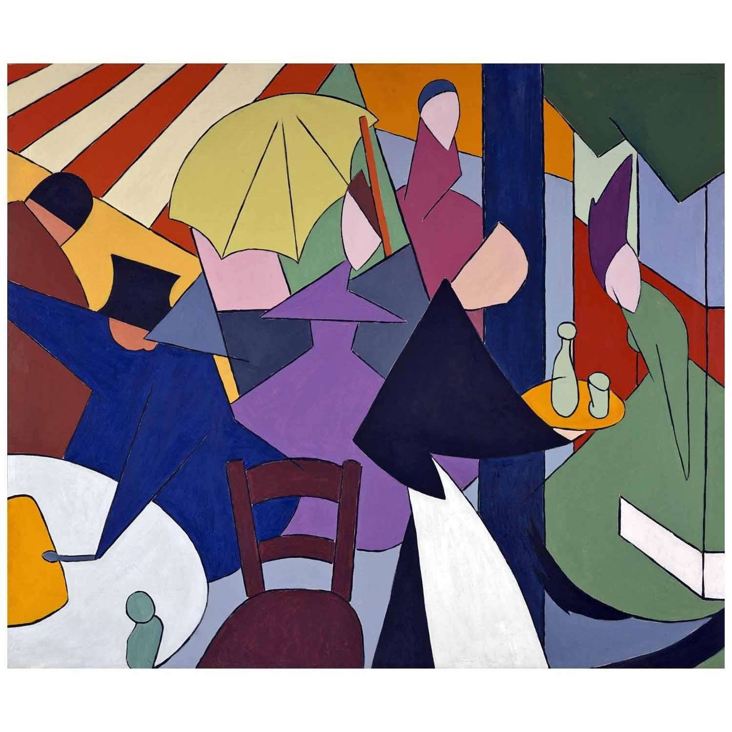  Alberto Magnelli. Cafe. 1914. Musee de Grenoble