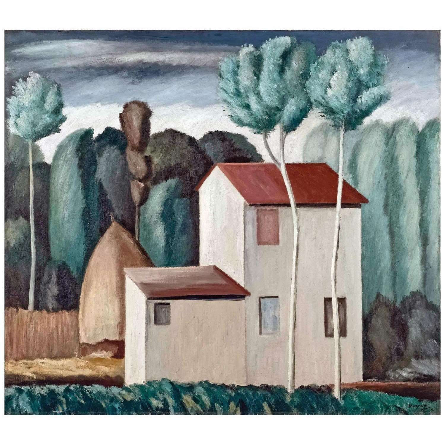  Alberto Magnelli. Paesaggio. 1927. Collezione privata