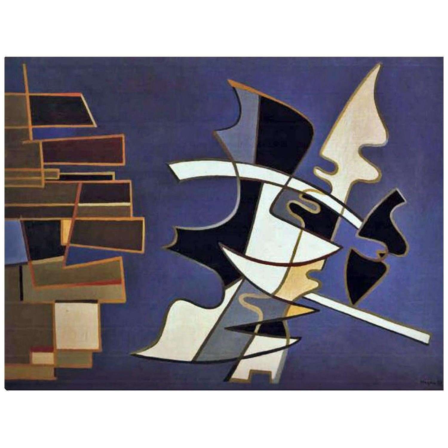  Alberto Magnelli. Visione scomoda. 1947
