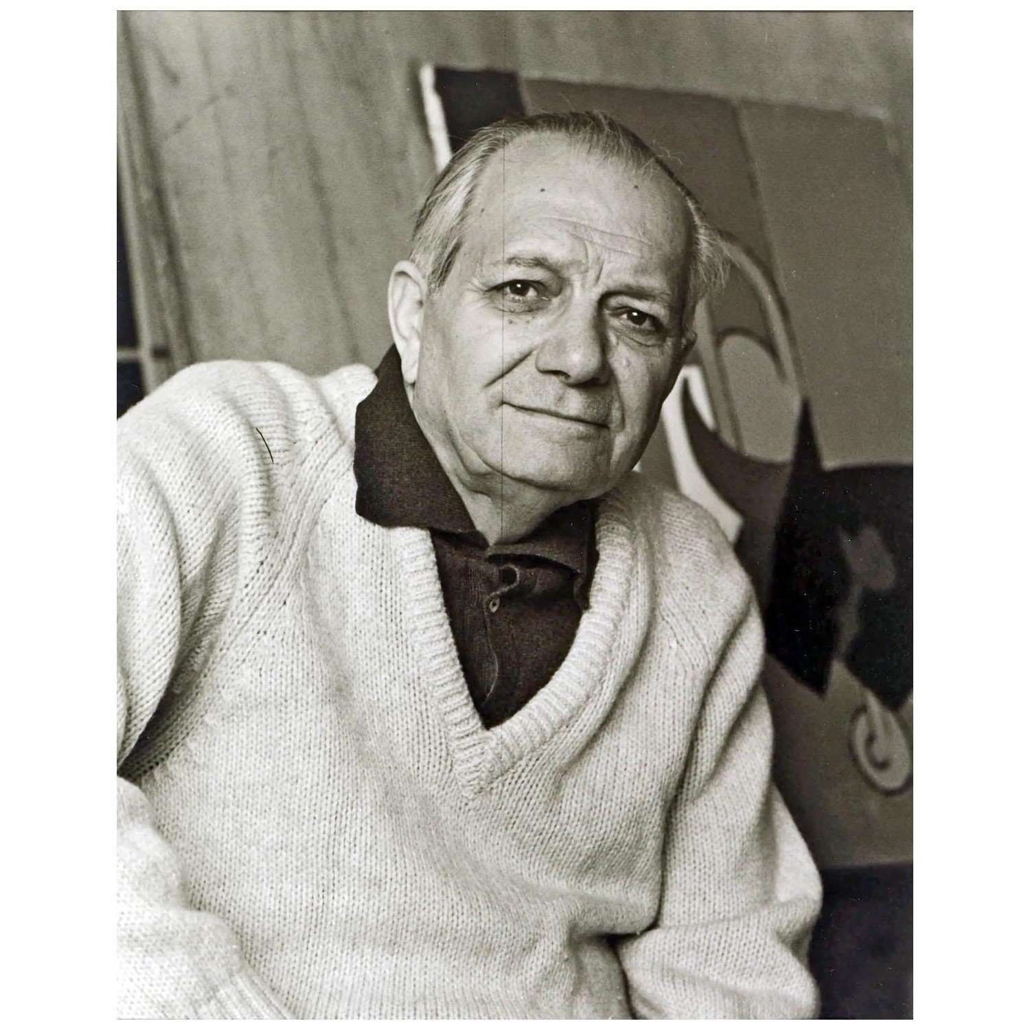  Alberto Magnelli. Photo. 1950