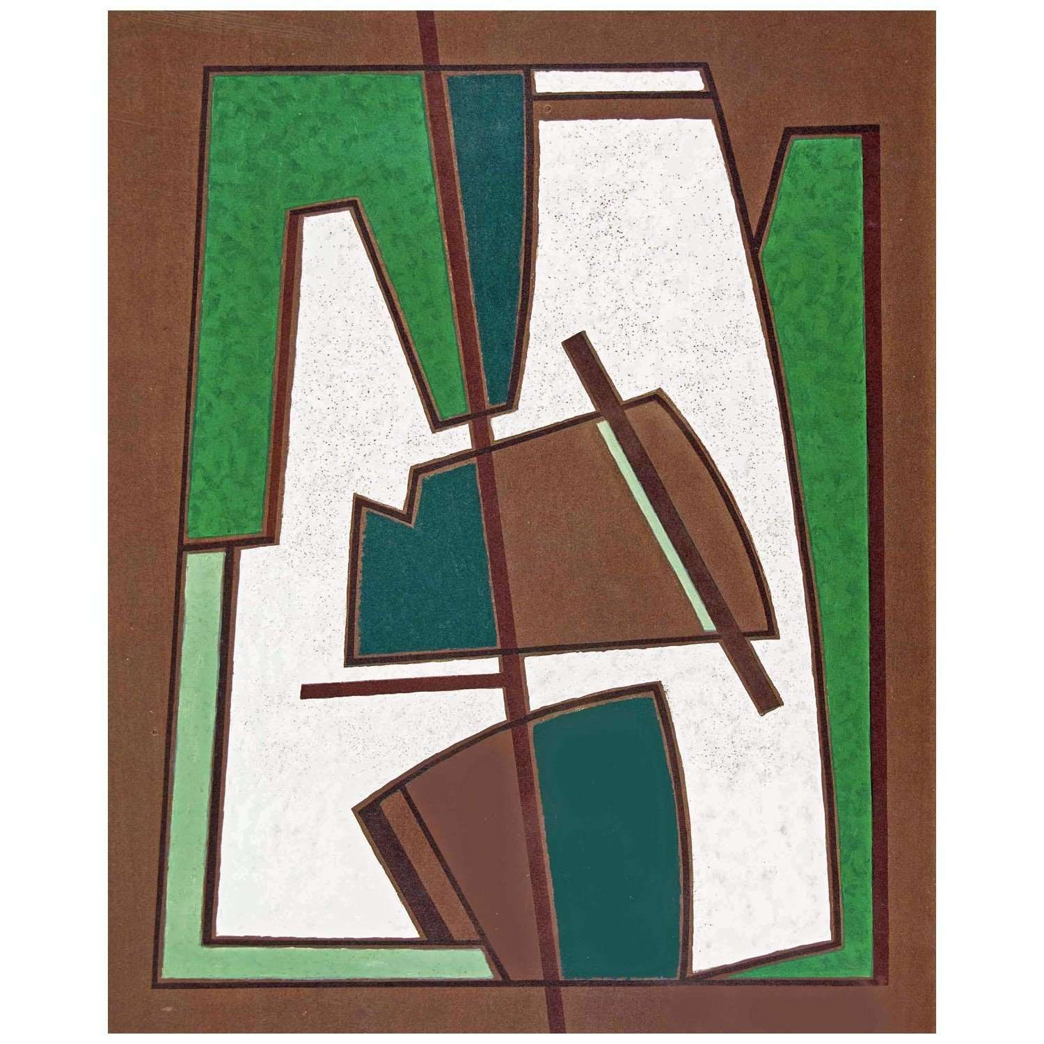  Alberto Magnelli. Composizione. 1965