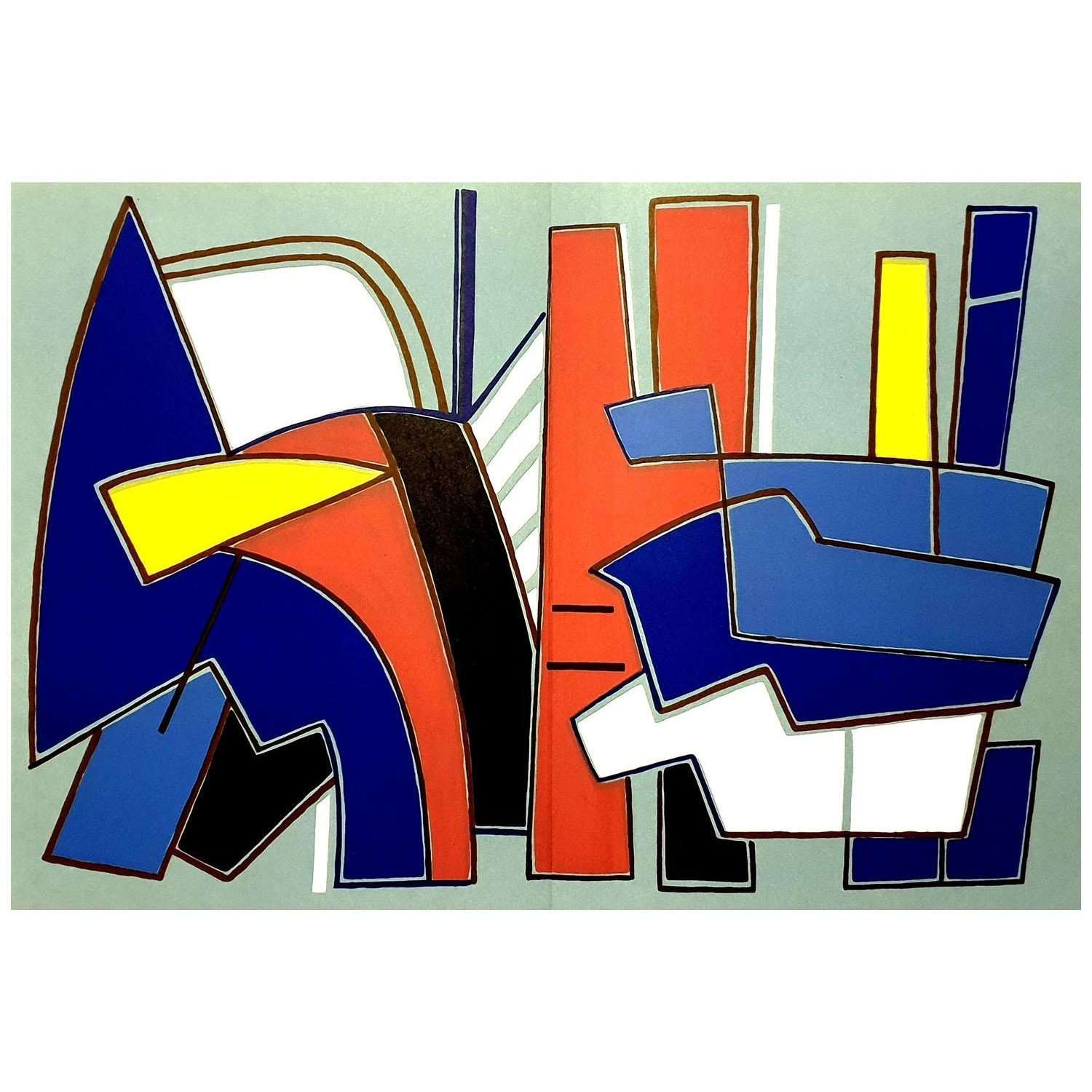  Alberto Magnelli. Composizione. 1967. GNAM Roma