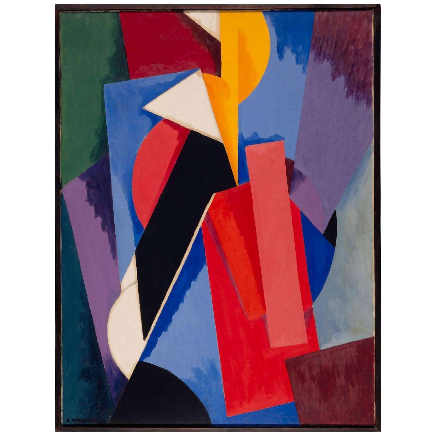  Alberto Magnelli. Pienture No. 530. Centre Pompidou