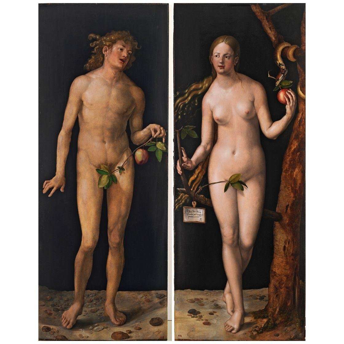  Albrecht Durer. Adam and Eve. 1507. Museo del Prado Madrid