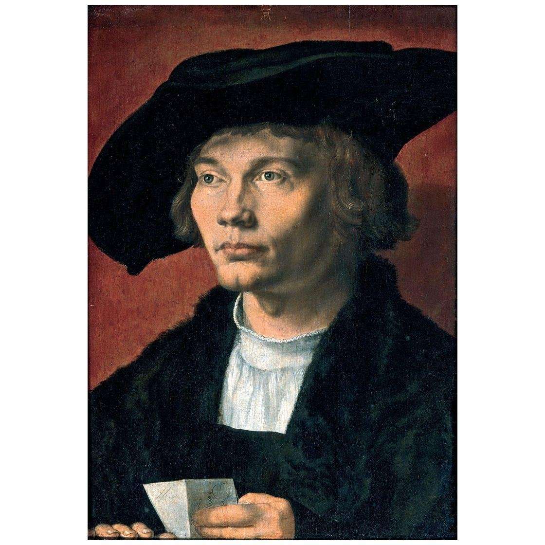  Albrecht Durer. Portrait of a Man. 1521. Museo del Prado Madrid