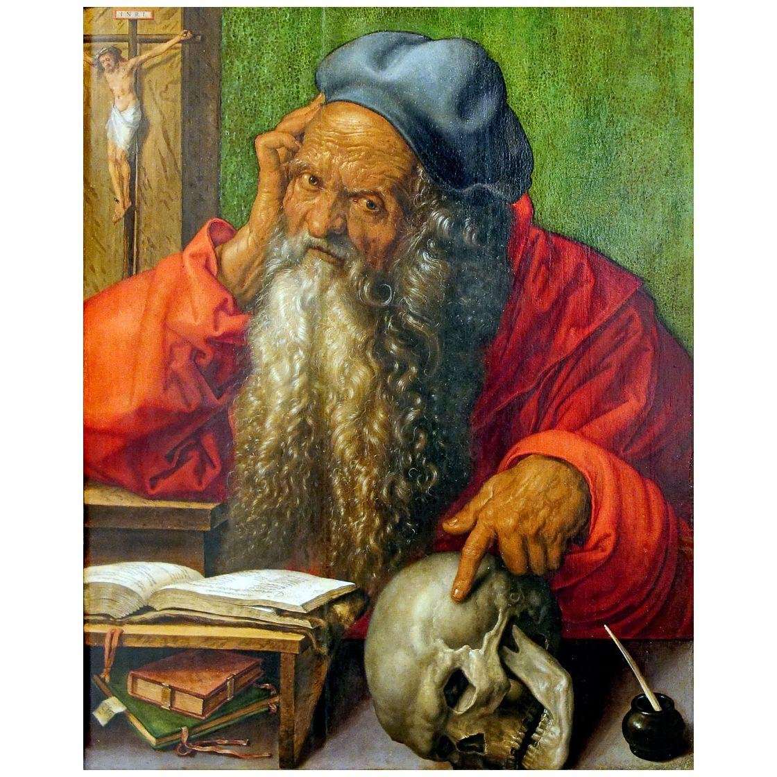  Albrecht Durer. Portrait of Bernhard von Reesen. 1521. Gemaldegalerie Dresden