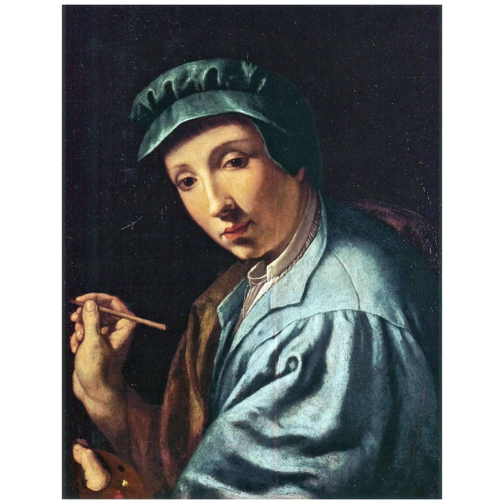  Alessandro Allori. Autoritratto. 1555. Galleria degli Uffizi