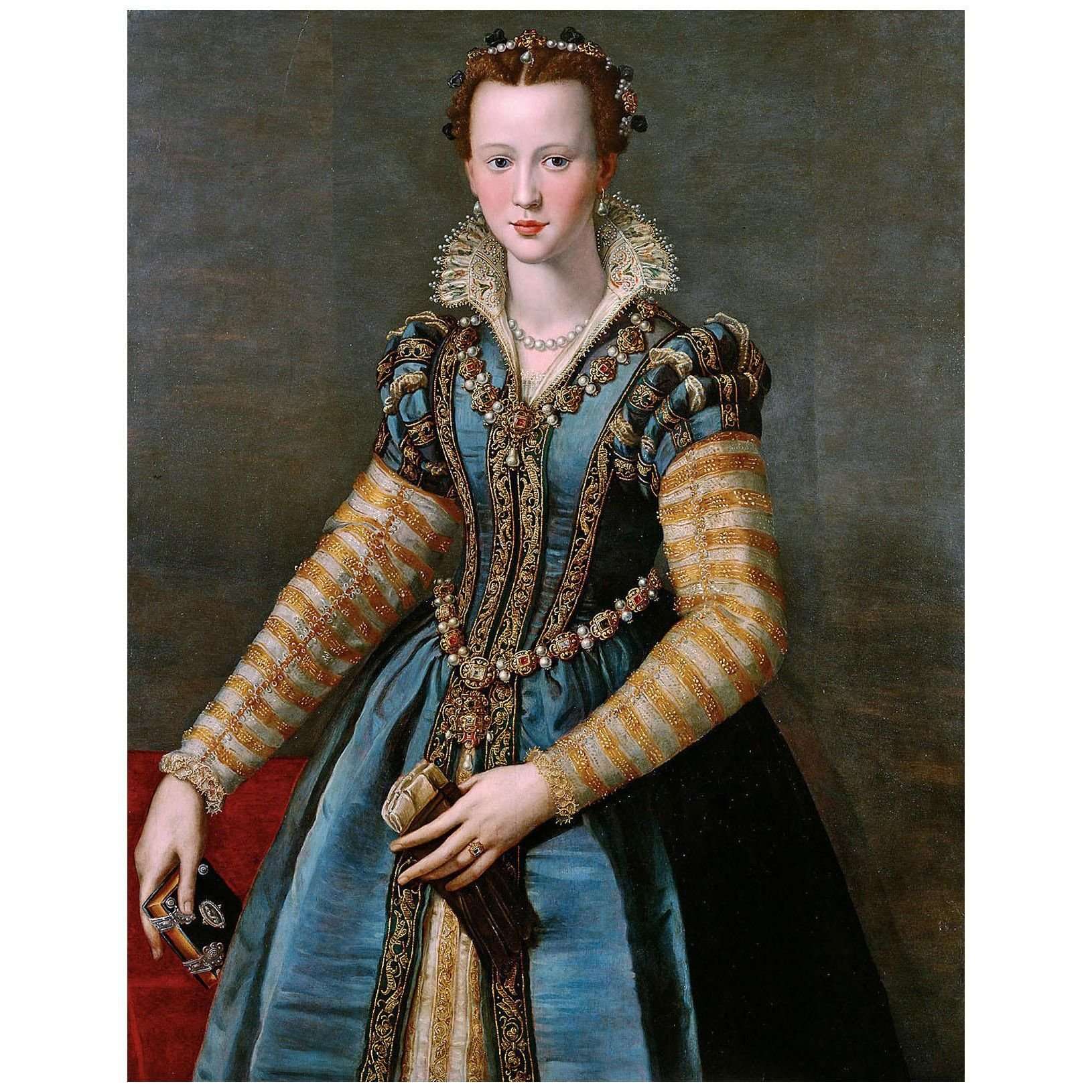  Alessandro Allori. Maria de Medici. 1555. KHM Wien
