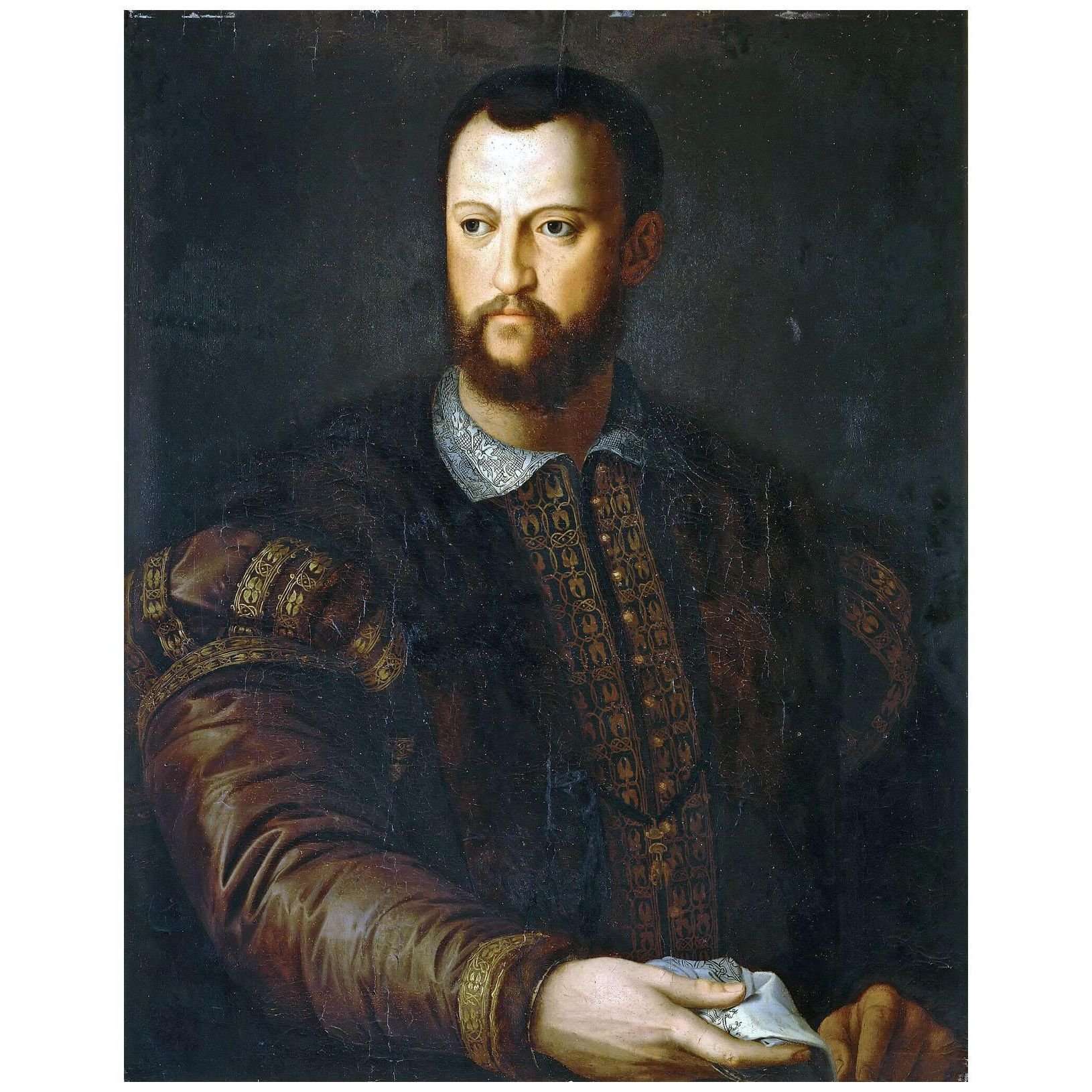  Alessandro Allori. Cosimo I de' Medici. 1560. Galleria Borghese Roma