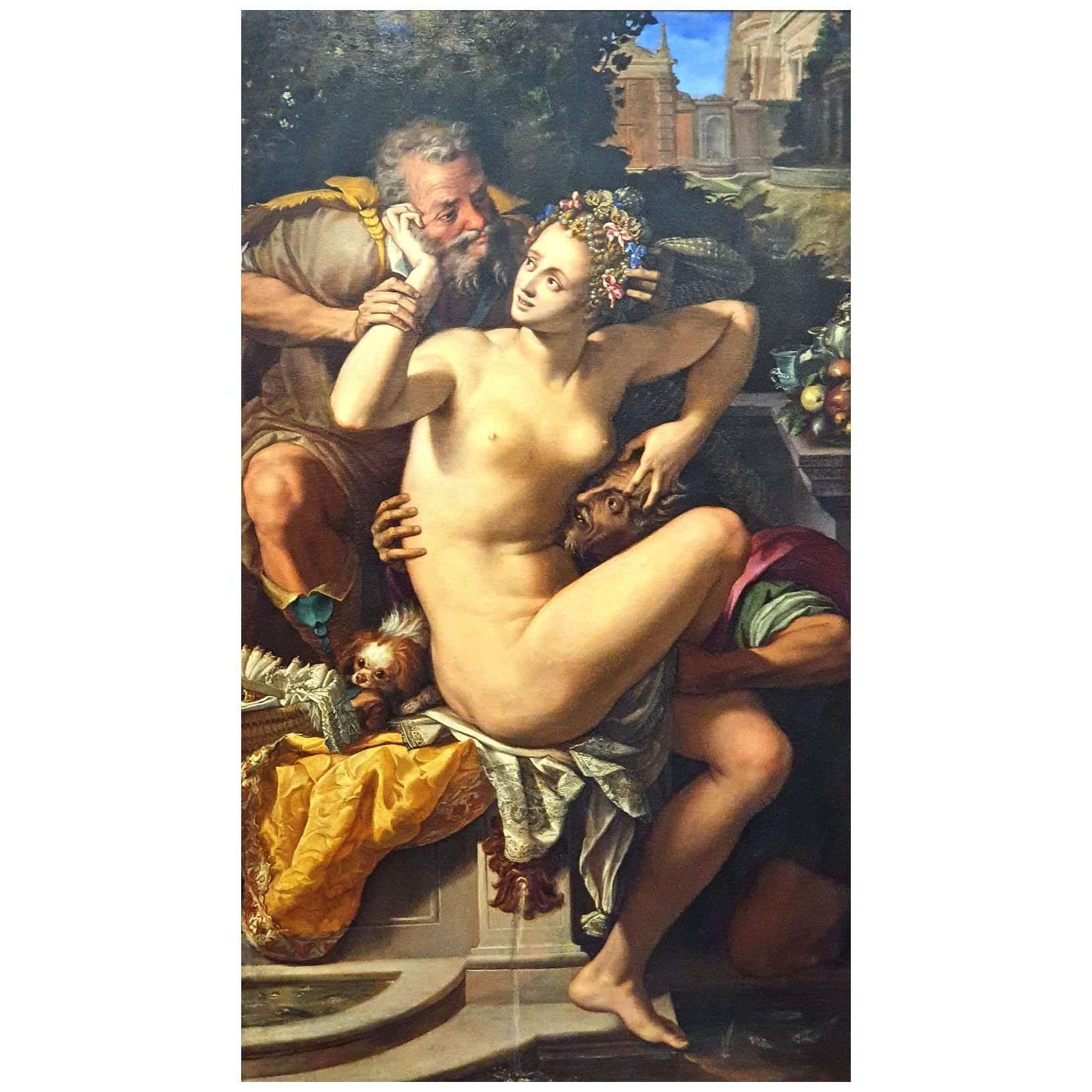  Alessandro Allori. Susanna e gli anziani. 1561. Mus?e Magnin Dijon
