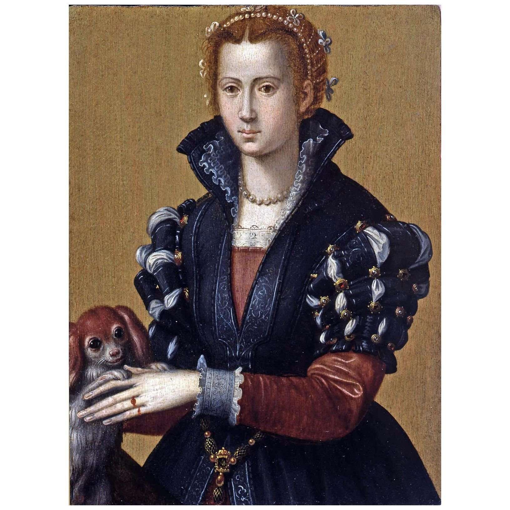  Alessandro Allori. Eleonora di Grazia di Toledo. 1570. Gemaldegalerie Berlin